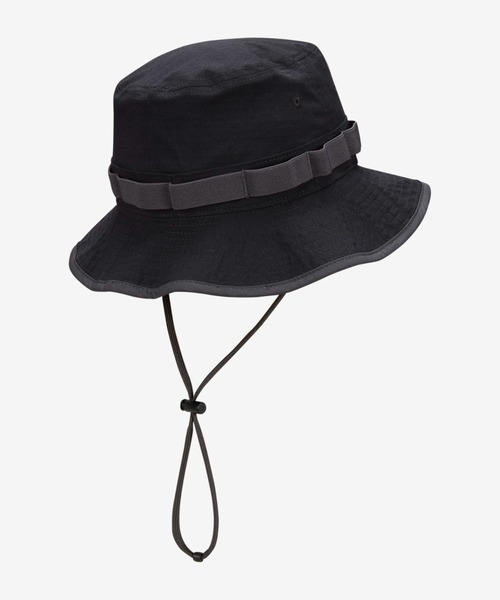 NIKE（ナイキ）の「NIKE/ナイキ ハット Dri-FIT エイペックス バケットハット FB5621-010（ハット・メンズ・ブラック・M）」の2枚目の写真