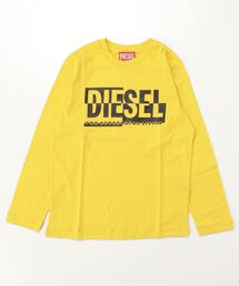 DIESEL イエロー 長袖Tシャツ tシャツ 長袖（DIESEL／ファッション）（色：イエロー系）の