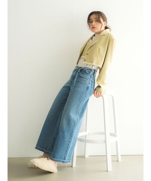 Ungrid（アングリッド）の「カットオフデザインビスチェ（キャミソール・レディース・チャコールグレー/グリーン系その他・FREE）」の21枚目の写真