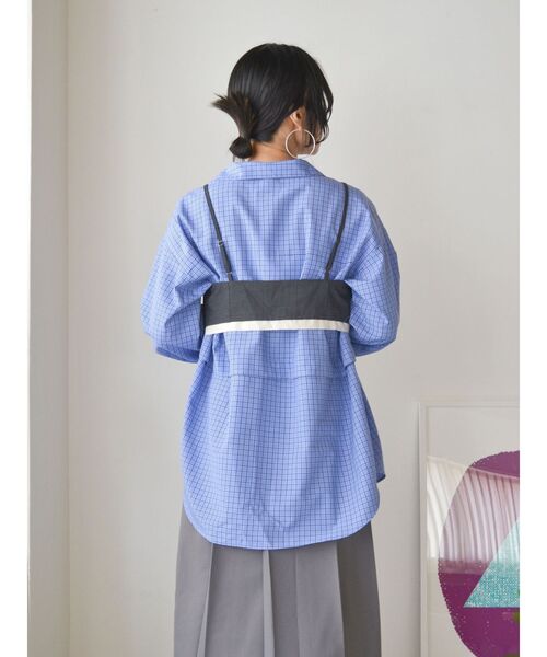 Ungrid（アングリッド）の「カットオフデザインビスチェ（キャミソール・レディース・チャコールグレー/グリーン系その他・FREE）」の19枚目の写真