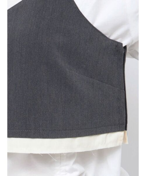 Ungrid（アングリッド）の「カットオフデザインビスチェ（キャミソール・レディース・チャコールグレー/グリーン系その他・FREE）」の7枚目の写真