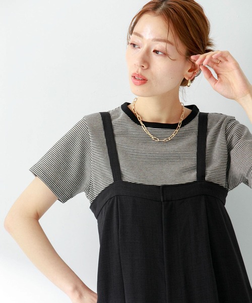URBAN RESEARCH Sonny Label（アーバンリサーチサニーレーベル）の「JQベーシックコンパクトTシャツ（Tシャツ/カットソー・レディース・ブラック/グレー/ブルー系その他・FREE）」の2枚目の写真