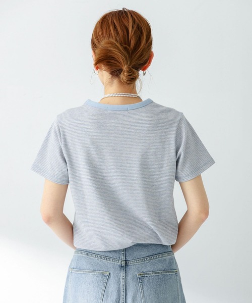 URBAN RESEARCH Sonny Label（アーバンリサーチサニーレーベル）の「JQベーシックコンパクトTシャツ（Tシャツ/カットソー・レディース・ブラック/グレー/ブルー系その他・FREE）」の20枚目の写真