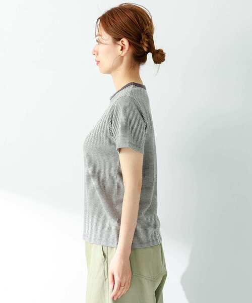 URBAN RESEARCH Sonny Label（アーバンリサーチサニーレーベル）の「JQベーシックコンパクトTシャツ（Tシャツ/カットソー・レディース・ブラック/グレー/ブルー系その他・FREE）」の15枚目の写真