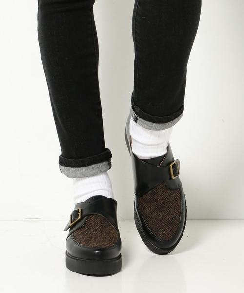 Another Edition（アナザーエディション）の「コンビモンクストラップシューズ/AE CMB MONK（その他シューズ・レディース・その他1/その他2・MEDIUM/LARGE/SMALL）」の3枚目の写真