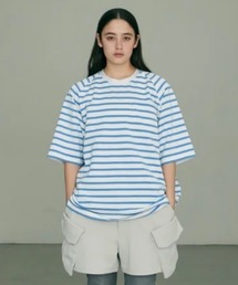 CMF OUTDOOR GARMENT（シーエムエフアウトドアガーメント）の「CMF OUTDOOR GARMENT/シーエムエフ アウトドアガーメント 　BORDER TEE H/S　ボーダーハーフスリーブＴ　５分袖（Tシャツ/カットソー）」