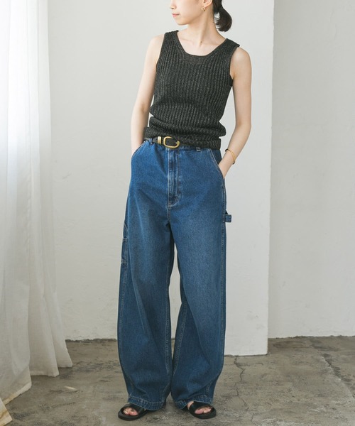 URBAN RESEARCH(アーバンリサーチ)の「ハイゲージラメタンクトップ(タンクトップ・レディース・ブルー/ブラック/ベージュ・FREE)」の17枚目の写真