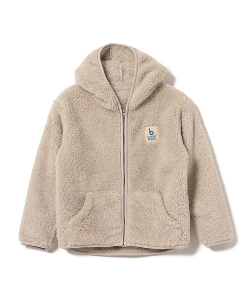 こども ビームス（コドモビームス）の「highking / 別注 テンダー フーディ 2024（70～110cm）（パーカー・キッズ・ベージュ/ネイビー・70/80/90t/100/110）」の5枚目の写真