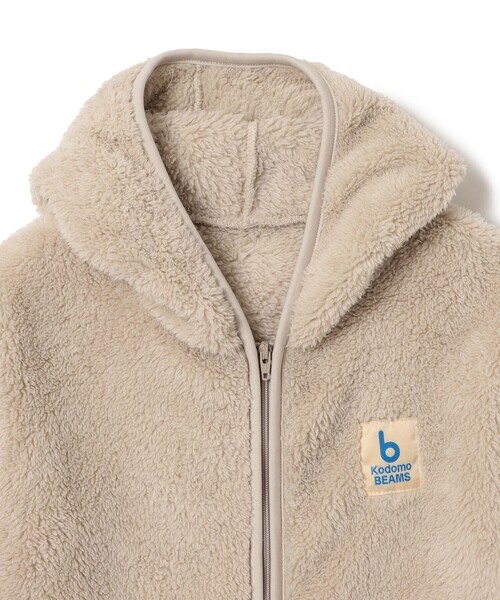 こども ビームス（コドモビームス）の「highking / 別注 テンダー フーディ 2024（70～110cm）（パーカー・キッズ・ベージュ/ネイビー・70/80/90t/100/110）」の6枚目の写真