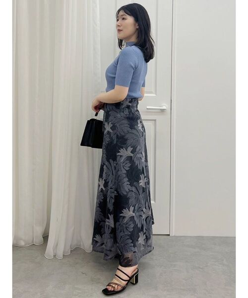 MERCURYDUO（マーキュリーデュオ）の「2WAYカットアウトニット（ニット/セーター・レディース・ブラック/オフホワイト/イエロー/ブルー/ラベンダー・FREE）」の19枚目の写真