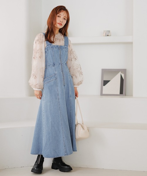 専用商品です セール】フローラルレース刺繍ロングスリーブブラウス 137062
