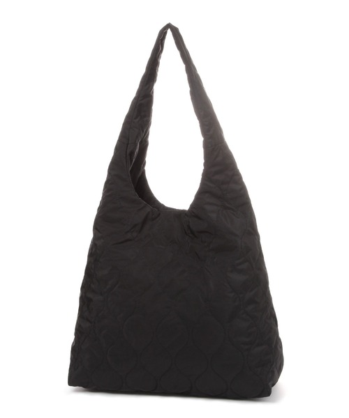 BAYFLOW（ベイフロー）の「キルティングショッパートートバッグ（トートバッグ・メンズ・ブラック/カーキ・FREE）」の18枚目の写真
