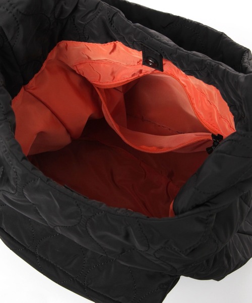 BAYFLOW（ベイフロー）の「キルティングショッパートートバッグ（トートバッグ・メンズ・ブラック/カーキ・FREE）」の11枚目の写真