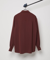 CULLNI 24AW exclusive ライダースシャツ　ブラック　黒　1 CULLNI（クルニ）の「【CULLNI / クル二】exclusive ライダースシャツ