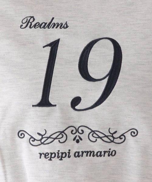 repipi armario（レピピ アルマリオ）の「☆セットアイテム☆ラインリボンセットアップ（セットアップ・キッズ・サックスブルー/グレー/ピンク・MEDIUM/LARGE/SMALL）」の22枚目の写真