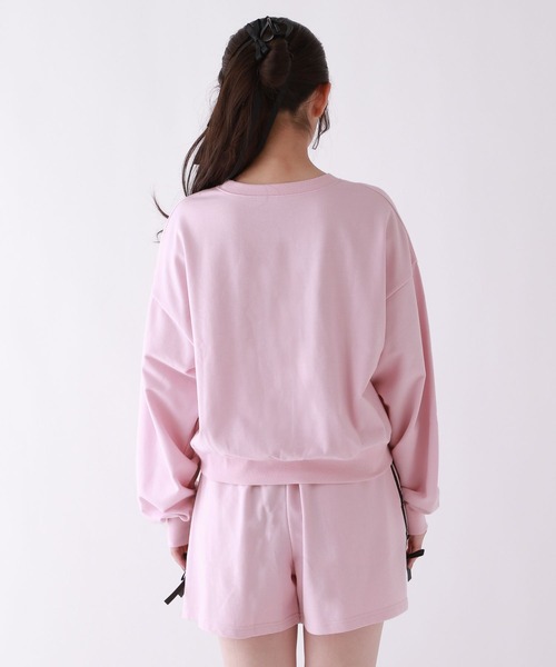 repipi armario（レピピ アルマリオ）の「☆セットアイテム☆ラインリボンセットアップ（セットアップ・キッズ・サックスブルー/グレー/ピンク・MEDIUM/LARGE/SMALL）」の12枚目の写真