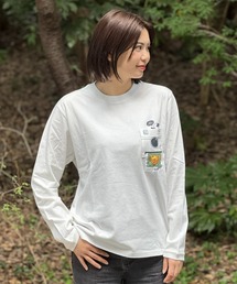 CHUMS(`X)́yCHUMSzInstant Camera Pocket Brushed L/S Tee / CX^gJ|PbgubVhOX[ueB[(TVc/Jbg\[)