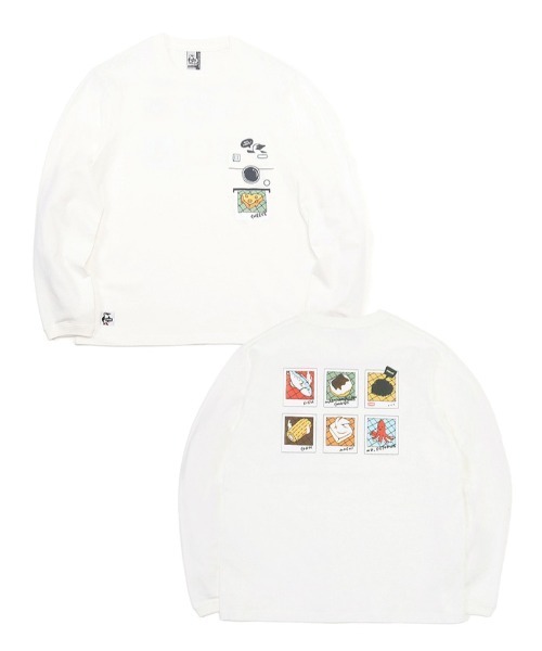 CHUMS(チャムス)の「【CHUMS】Instant Camera Pocket Brushed L/S Tee / インスタントカメラポケットブラッシュドロングスリーブティー(Tシャツ/カットソー・メンズ・ブラック/ホワイト/ネイビー・X-LARGE/LARGE/MEDIUM)」の17枚目の写真