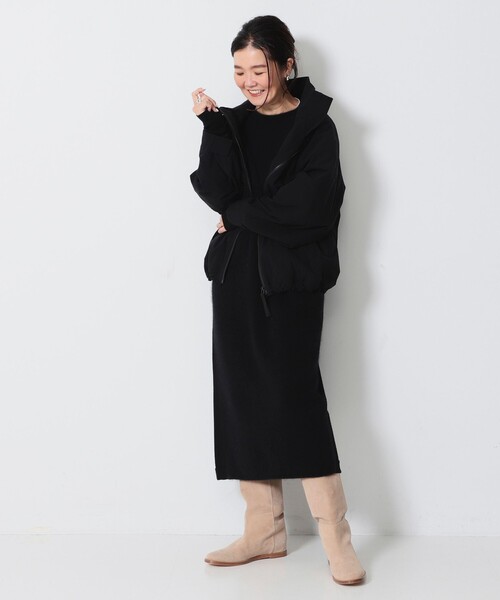 Demi-Luxe BEAMS（デミルクス ビームス）の「【追加】LEE × Demi-Luxe BEAMS / オーバースタンドブルゾン.M（ブルゾン・レディース・ベージュ/ブラック・36/38）」の8枚目の写真