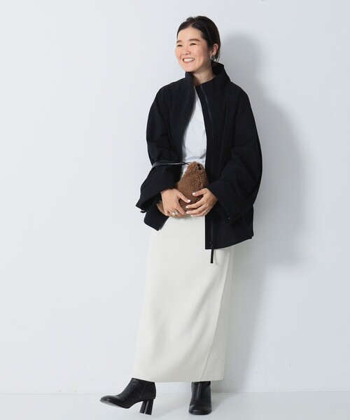 追加】LEE × Demi-Luxe BEAMS / オーバースタンドブルゾン.M（ブルゾン