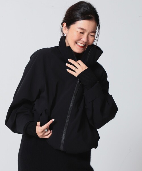 追加】LEE × Demi-Luxe BEAMS / オーバースタンドブルゾン.M（ブルゾン