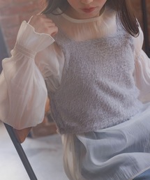 ビスチェセットシアープルオーバー/AND YUA ANY/137658