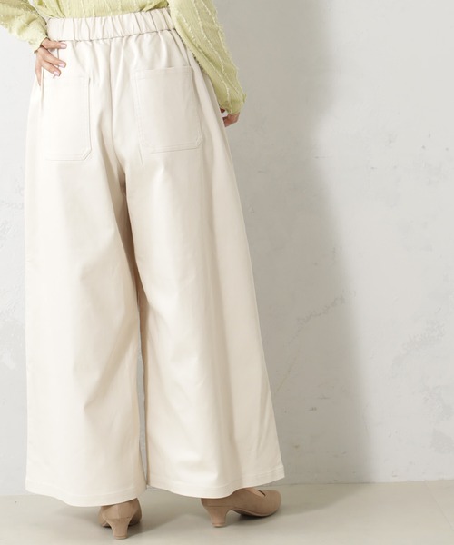 FOUND GOOD（ファウンドグッド）の「ストレッチノWクロップドP（チノパンツ・レディース・ベージュ/アイボリー/グリーン系8/ブルー系5・L/M/S）」の11枚目の写真