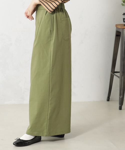 FOUND GOOD（ファウンドグッド）の「ストレッチノWクロップドP（チノパンツ・レディース・ベージュ/アイボリー/グリーン系8/ブルー系5・L/M/S）」の7枚目の写真