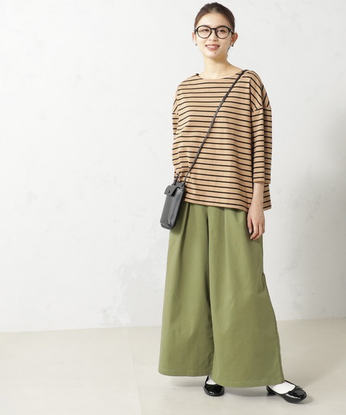 FOUND GOOD（ファウンドグッド）の「ストレッチノWクロップドP（チノパンツ・レディース・ベージュ/アイボリー/グリーン系8/ブルー系5・L/M/S）」の5枚目の写真