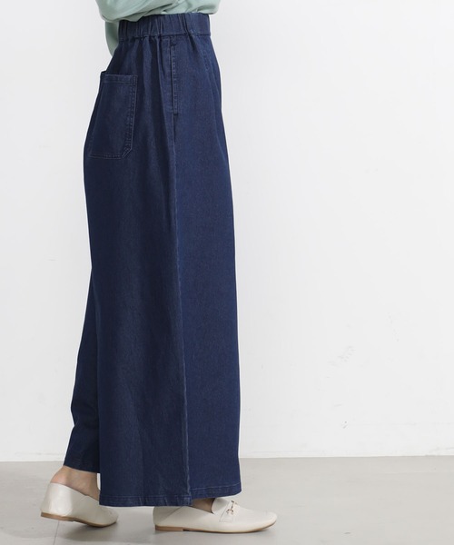 FOUND GOOD（ファウンドグッド）の「ストレッチノWクロップドP（チノパンツ・レディース・ベージュ/アイボリー/グリーン系8/ブルー系5・L/M/S）」の19枚目の写真