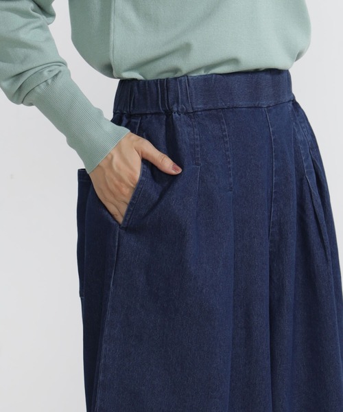 FOUND GOOD（ファウンドグッド）の「ストレッチノWクロップドP（チノパンツ・レディース・ベージュ/アイボリー/グリーン系8/ブルー系5・L/M/S）」の20枚目の写真