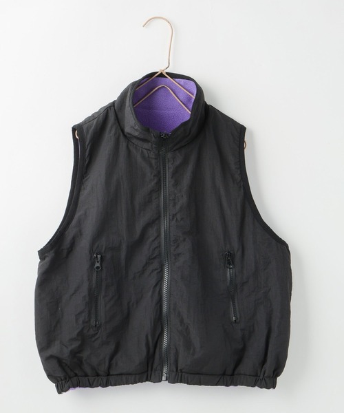 LOWRYS FARM（ローリーズファーム）の「リバーシブルベスト　 145813（ベスト・キッズ・イエロー/ブラック・120cm/110cm/150cm/140cm/130cm）」の3枚目の写真