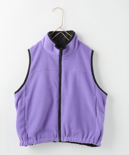 LOWRYS FARM（ローリーズファーム）の「リバーシブルベスト　 145813（ベスト・キッズ・イエロー/ブラック・120cm/110cm/150cm/140cm/130cm）」の12枚目の写真