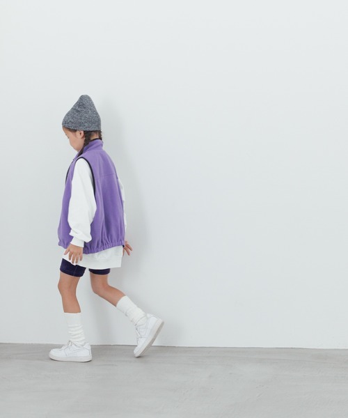 LOWRYS FARM（ローリーズファーム）の「リバーシブルベスト　 145813（ベスト・キッズ・イエロー/ブラック・120cm/110cm/150cm/140cm/130cm）」の20枚目の写真