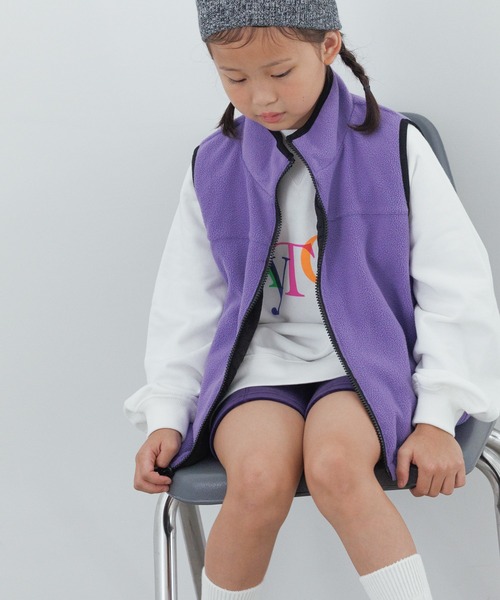 LOWRYS FARM（ローリーズファーム）の「リバーシブルベスト　 145813（ベスト・キッズ・イエロー/ブラック・120cm/110cm/150cm/140cm/130cm）」の19枚目の写真