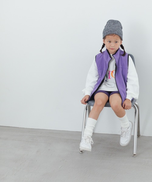 LOWRYS FARM（ローリーズファーム）の「リバーシブルベスト　 145813（ベスト・キッズ・イエロー/ブラック・120cm/110cm/150cm/140cm/130cm）」の18枚目の写真