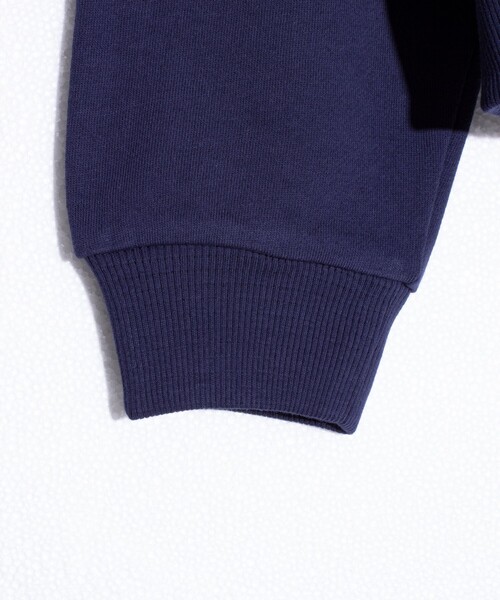 Franklin Climbing（フランクリンクライミング）の「【Franklin Climbing】うさぎスタジャン クルーネック プリントスウェット（スウェット・メンズ・アッシュグレー/ネイビー/キナリ・L/M）」の5枚目の写真