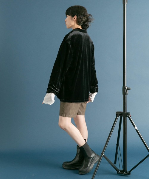 KBF（ケイビーエフ）の「スニーカーソールサイドゴアブーツ（ブーツ・レディース・カーキ/ブラック・36/37/38）」の8枚目の写真