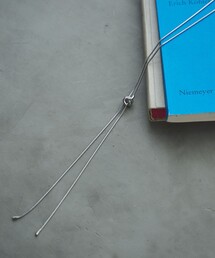 RONEL（ロネル）の「ノットループタイネックレス（ネックレス）」