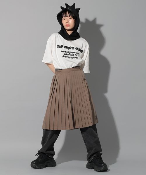 PAGEBOY(ページボーイ)の「PBLIM/バツマルリンガーTシャツ(Tシャツ/カットソー・レディース・グレー/オフホワイト・FREE)」の22枚目の写真