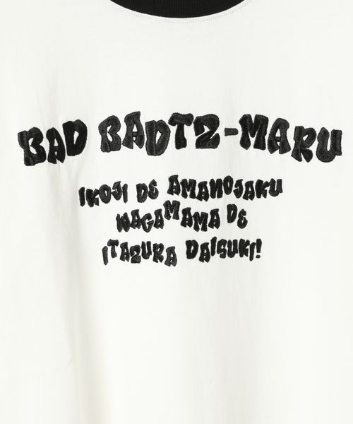 PAGEBOY(ページボーイ)の「PBLIM/バツマルリンガーTシャツ(Tシャツ/カットソー・レディース・グレー/オフホワイト・FREE)」の9枚目の写真