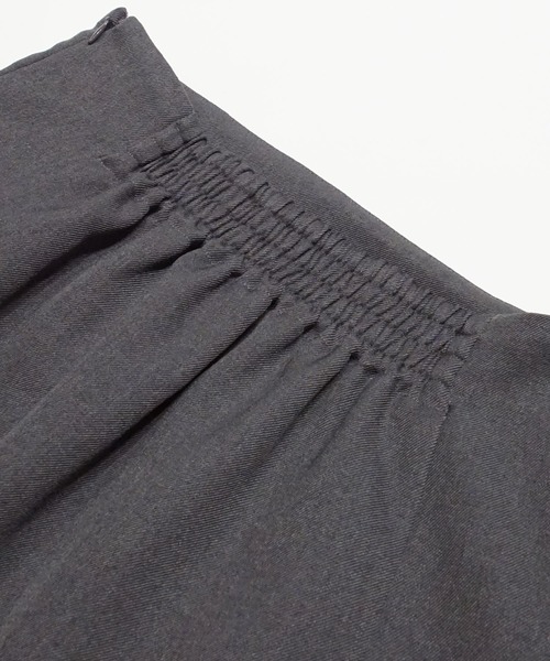 coca（coca）（コカ）の「フロントスリットスカート（スカート・レディース・ブラック/グレー・S/M/L）」の8枚目の写真