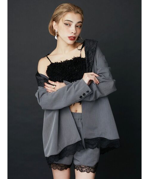 EVRIS（エヴリス）の「STONE MIX SUNNY MOTIFピアス（ピアス（両耳用）・レディース・シルバー/ゴールド・FREE）」の7枚目の写真