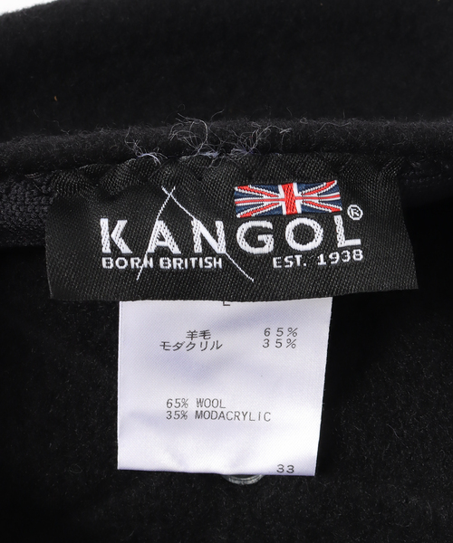 KANGOL(カンゴール)の「KANGOL / カンゴール WOOL GALAXY(ハンチング/ベレー帽・メンズ・ブラック・FREE)」の8枚目の写真