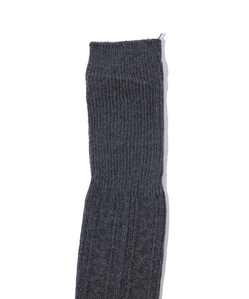 WHO'S WHO gallery（フーズフーギャラリー）の「ニーハイソックス（ソックス/靴下・レディース・グレー/チャコールグレー・FREE）」の5枚目の写真