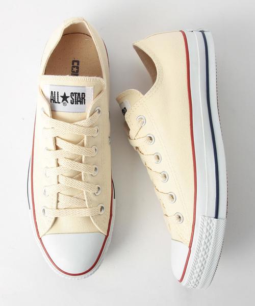 Another Edition（アナザーエディション）の「××CONVERSEオールスター/CONVERSE ALLSTAR OX〈コンバース）◆（スニーカー・レディース・ブラック/オフホワイト/レッド/ホワイト・24cm/25cm/23cm）」の2枚目の写真