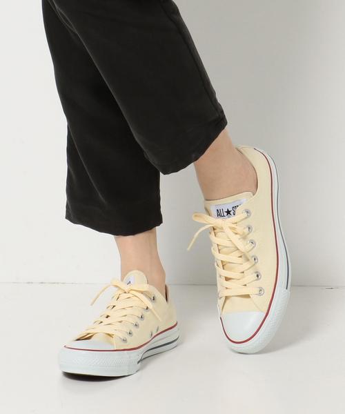 Another Edition（アナザーエディション）の「××CONVERSEオールスター/CONVERSE ALLSTAR OX〈コンバース）◆（スニーカー・レディース・ブラック/オフホワイト/レッド/ホワイト・24cm/25cm/23cm）」の6枚目の写真