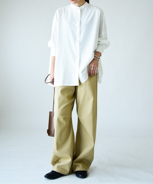 and it_（アンドイット）の「ゆるっくすバレルレッグパンツ（その他パンツ・レディース・モカ/ベージュ/ブラック/カーキ/チャコールグレー・M/L/LL/3L/4L/S）」の21枚目の写真