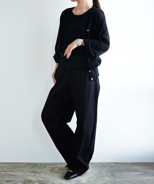 ☆ドイツ発*BERSHKA*新作*バレルレッグスウェットパンツ/BLACK☆ antiqua スウェットパンツ バレルレッグ パンツ レディース
