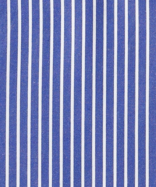 Right-on（ライトオン）の「【BRITISH KHAKI】長袖ストライプシャツ（シャツ/ブラウス・メンズ・ホワイト/ネイビー・M/L/XL）」の5枚目の写真